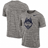 Nike UConn Huskies Charcoal 2018 Player Travel Legend Performance T-Shirt,baseball caps,new era cap wholesale,wholesale hats